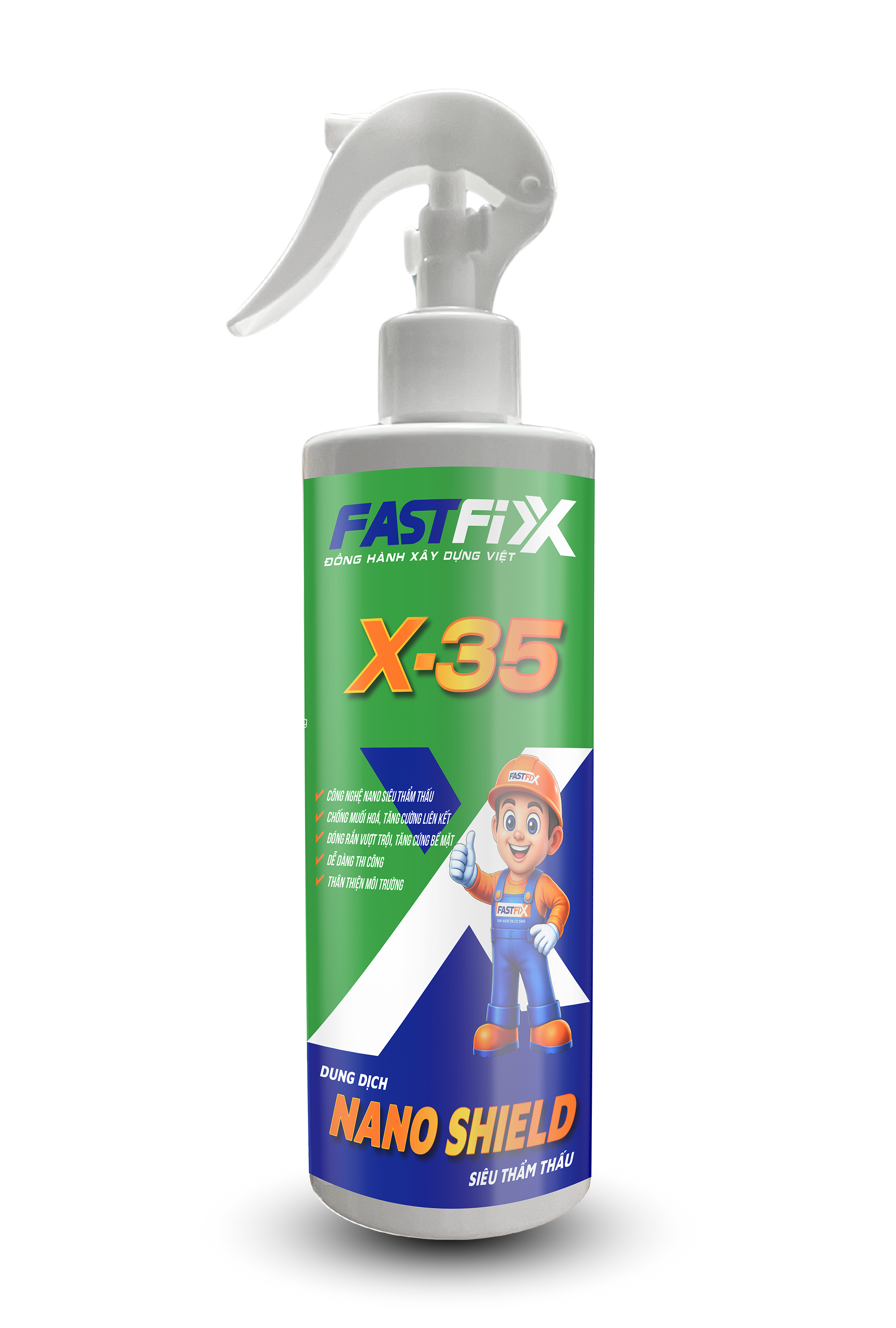 FASTFIX X35 - Dung dịch Nano Shield siêu thẩm thấu