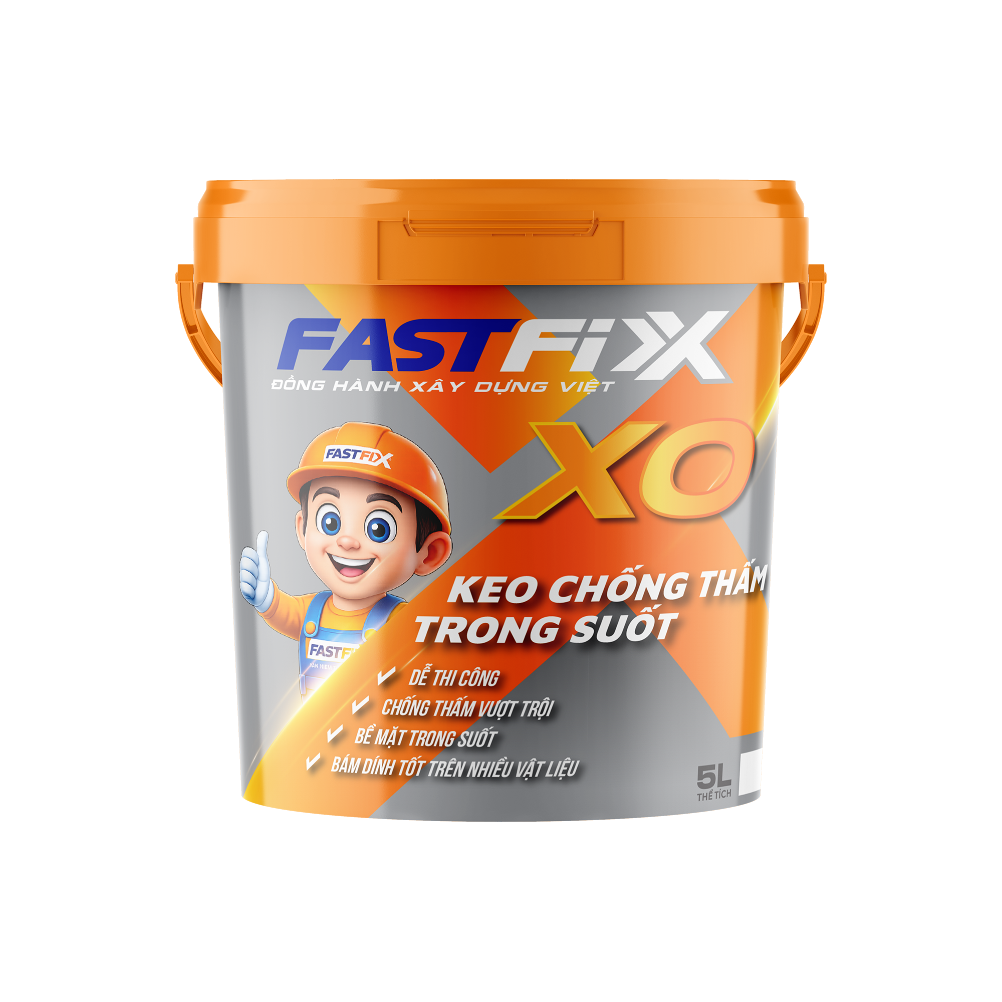FASTFIX XO - Keo chống thấm trong suốt