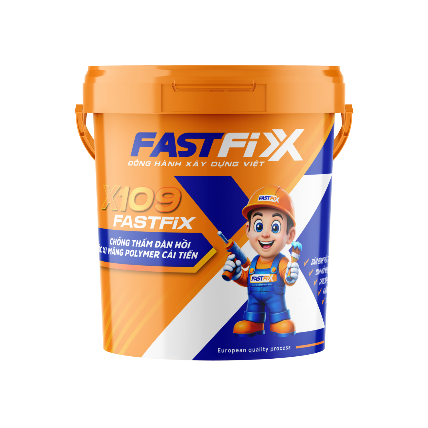 Vữa chống thấm và bảo vệ đàn hồi