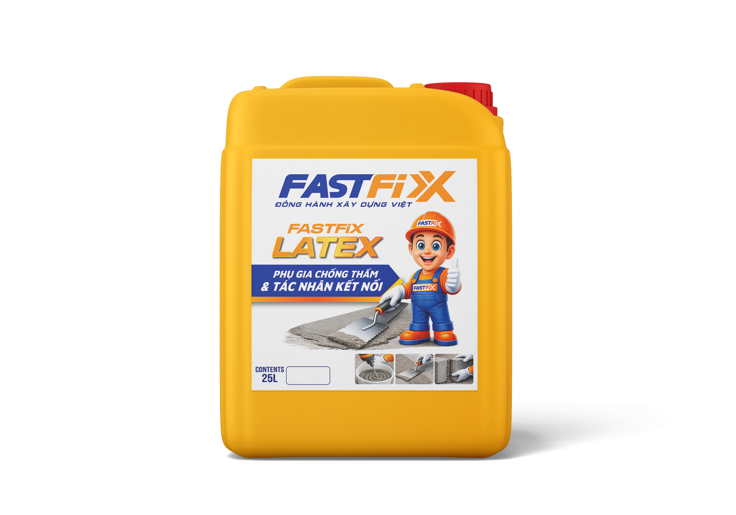 FASTFIX LATEX - Phụ gia chống thấm & Tác nhân kết nối