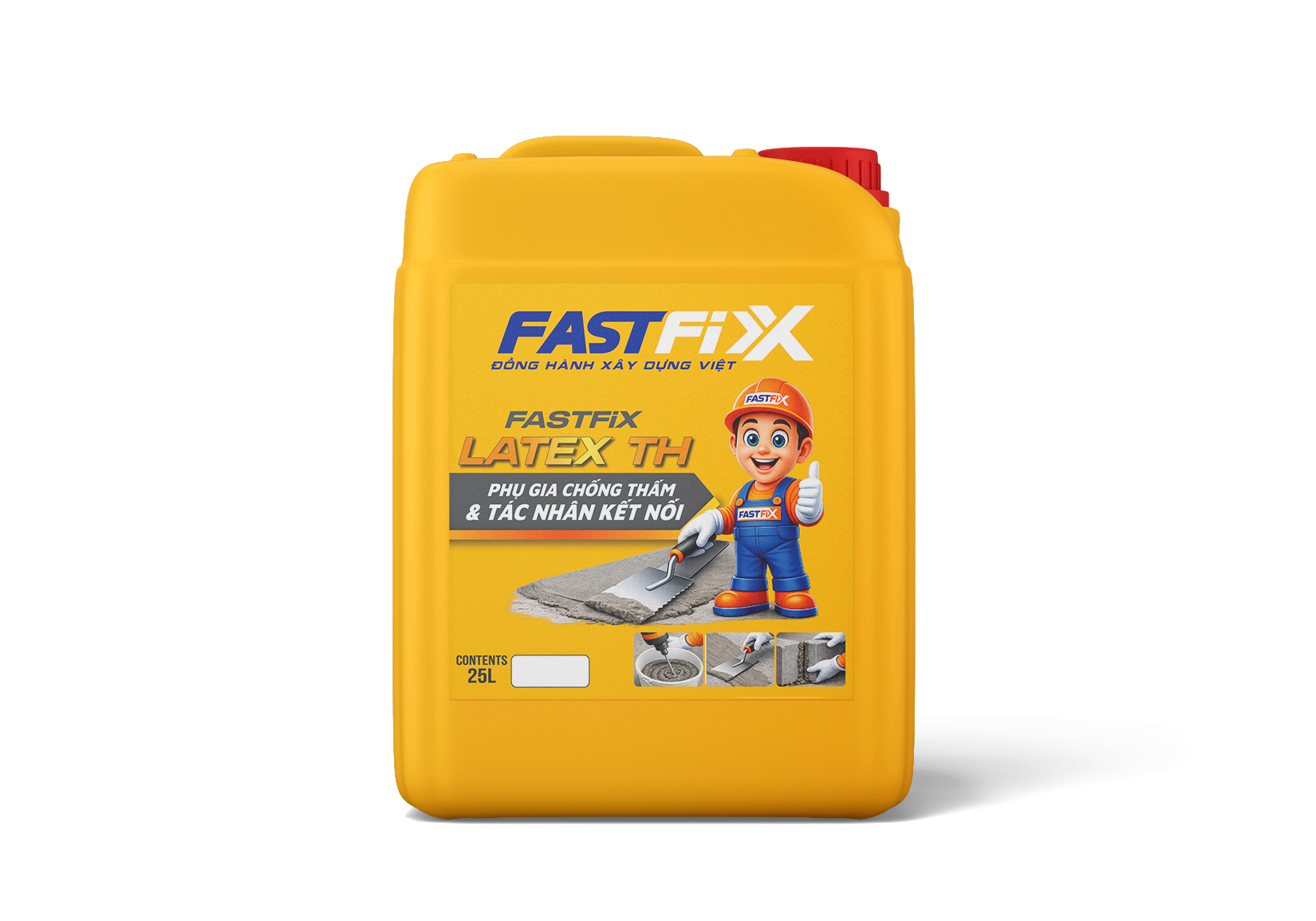 FASTFIX LATEX TH - Phụ gia chống thấm & Tác nhân kết nối